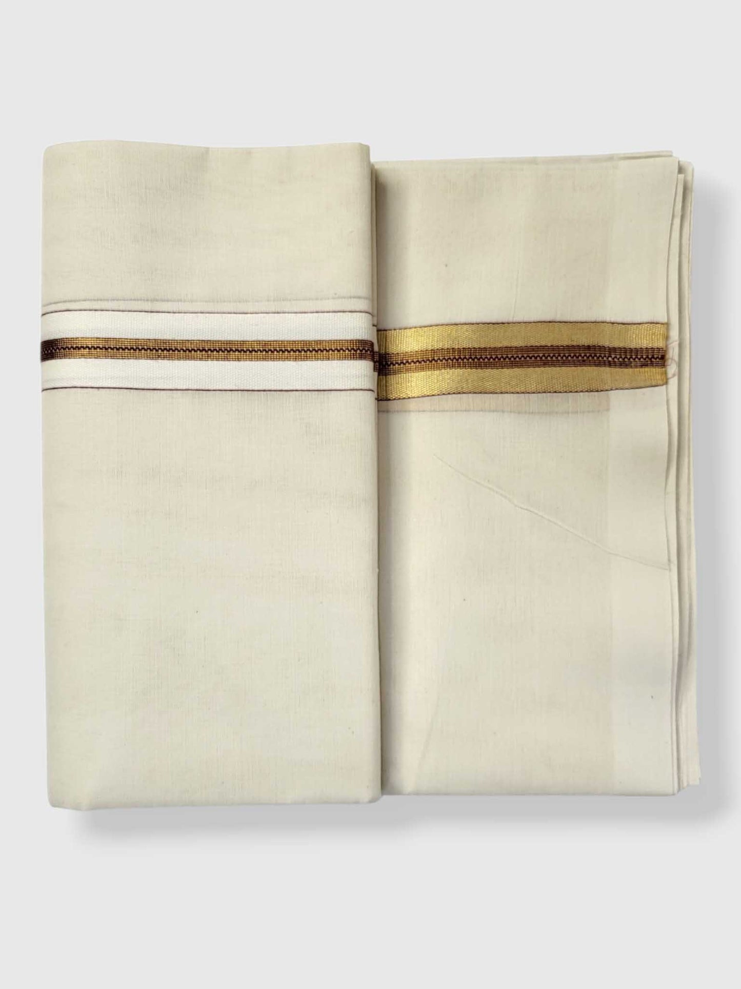 Kerala Kasavu Mundu for Men