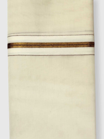 Kerala Kasavu Mundu for Men