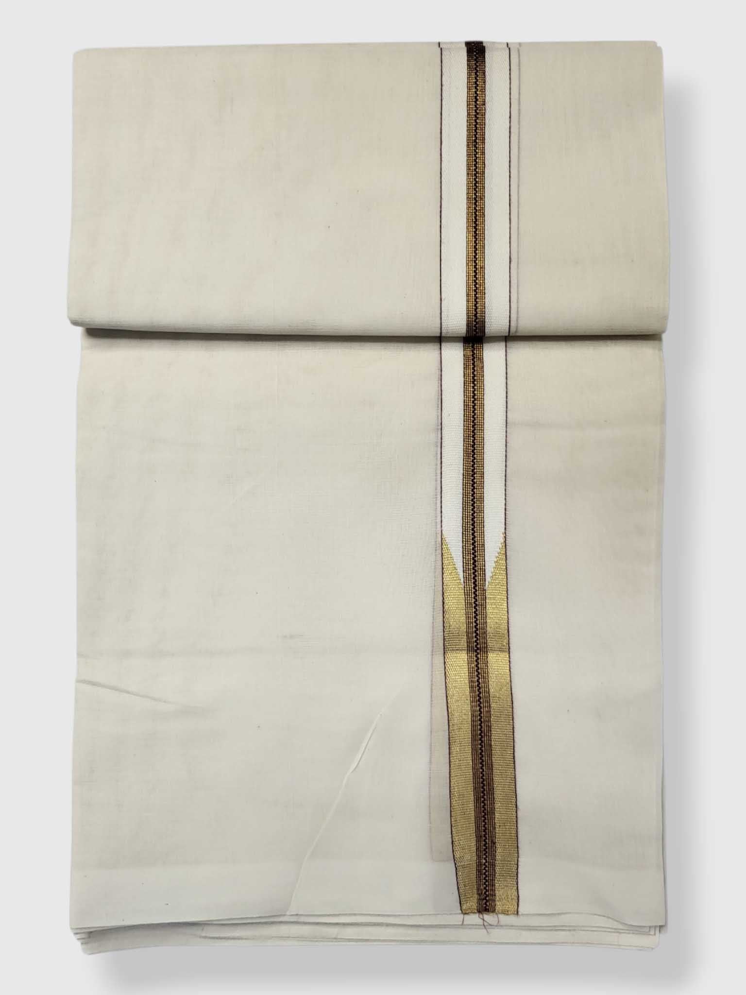 Kerala Kasavu Mundu for Men