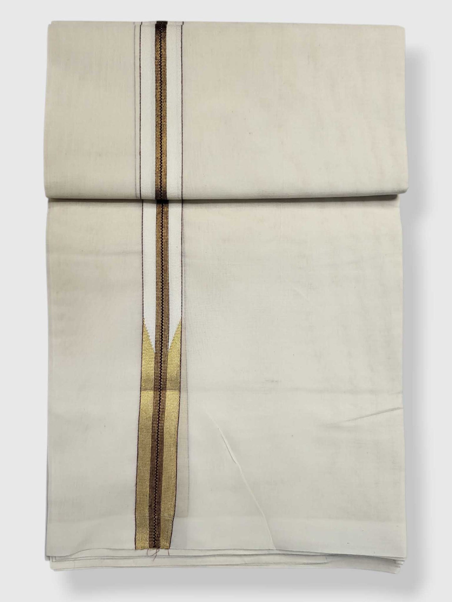 Kerala Kasavu Mundu for Men