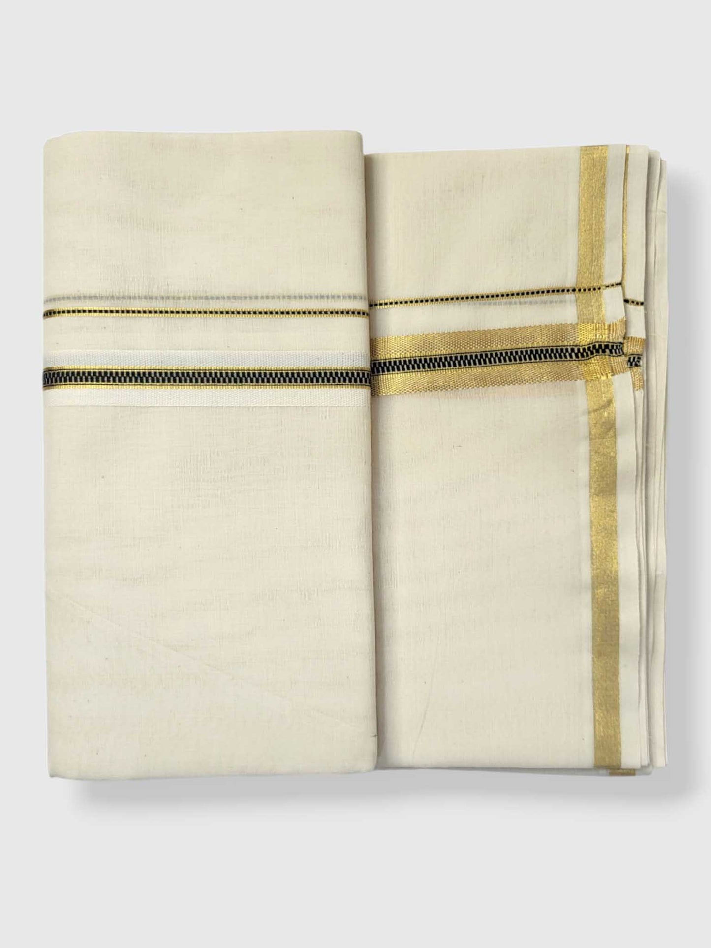 Kerala Kasavu Mundu for Men