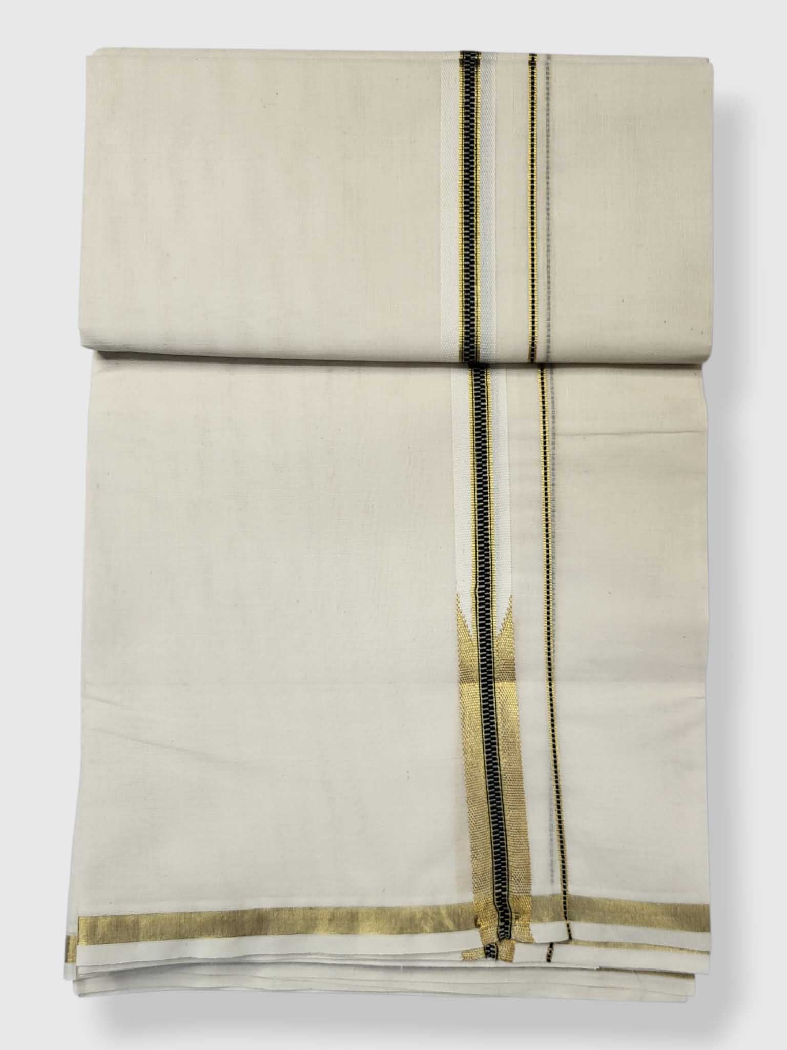 Kerala Kasavu Mundu for Men