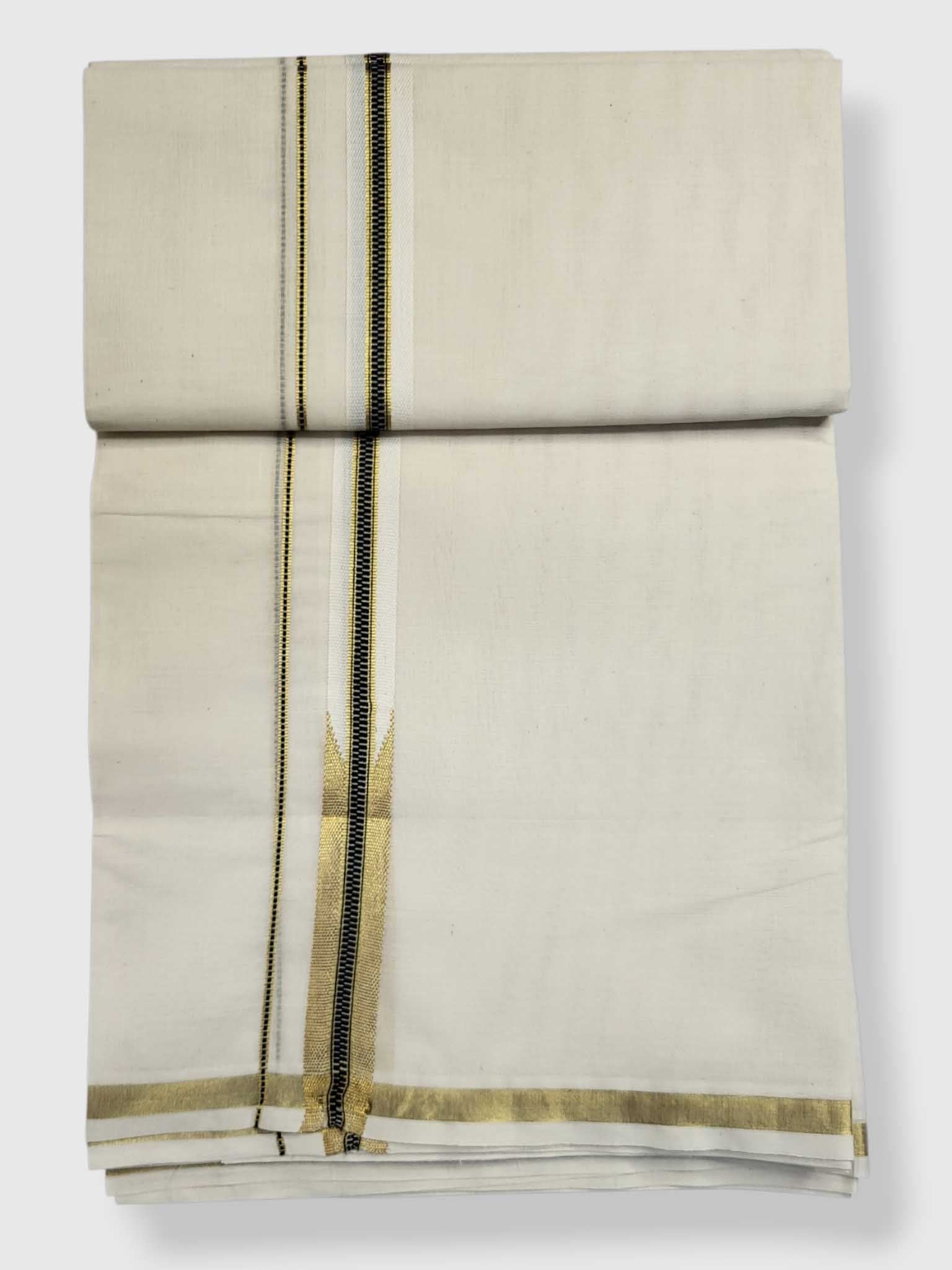 Kerala Kasavu Mundu for Men