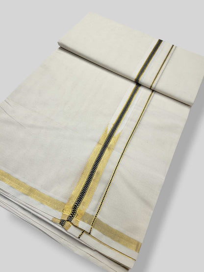 Kerala Kasavu Mundu for Men