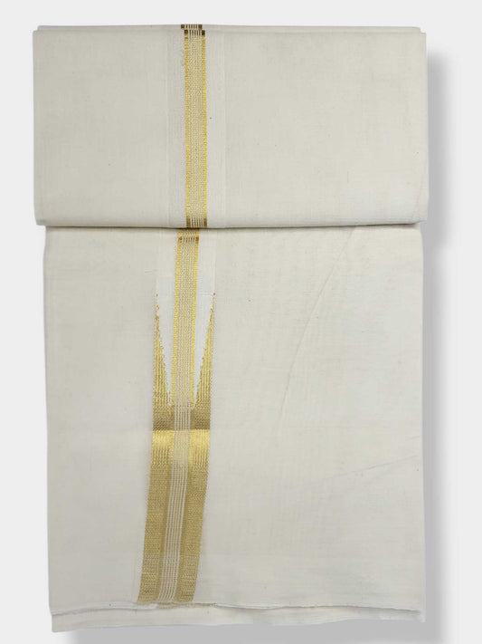 Kerala Kasavu Mundu for Men