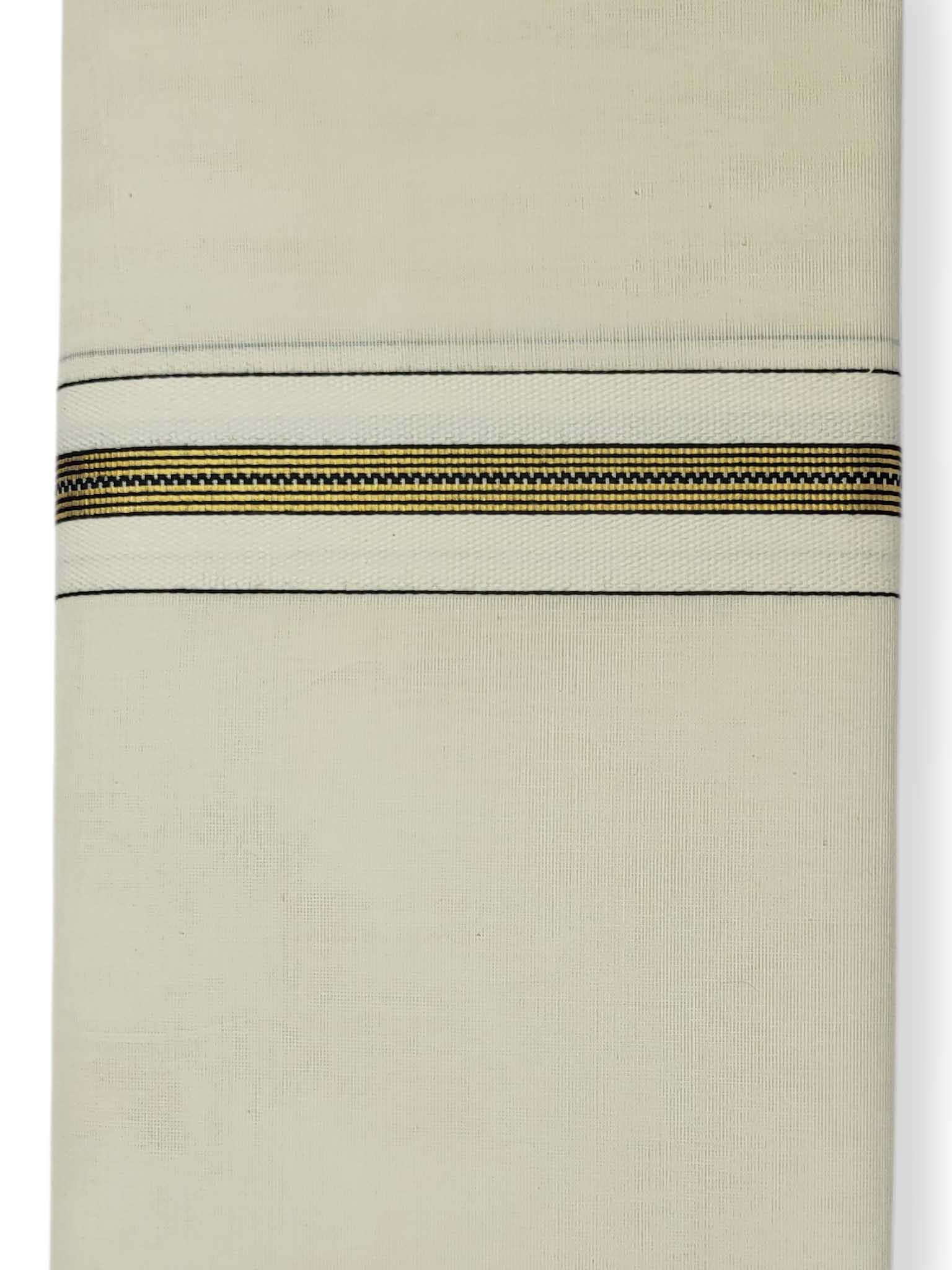 Kerala Kasavu Mundu for Men