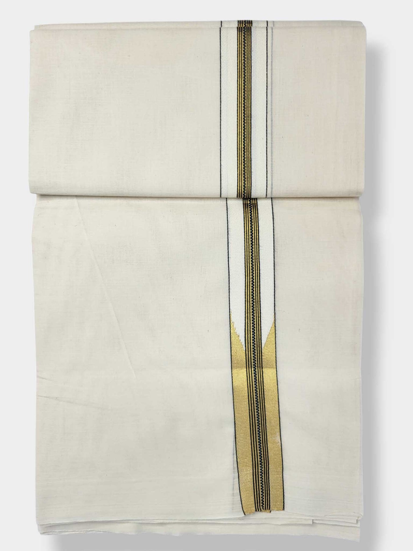 Kerala Kasavu Mundu for Men