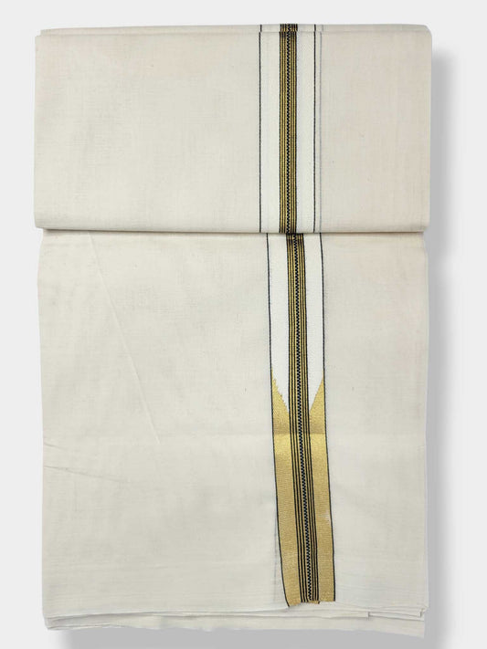 Kerala Kasavu Mundu for Men