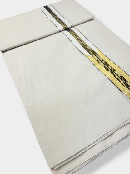 Kerala Kasavu Mundu for Men