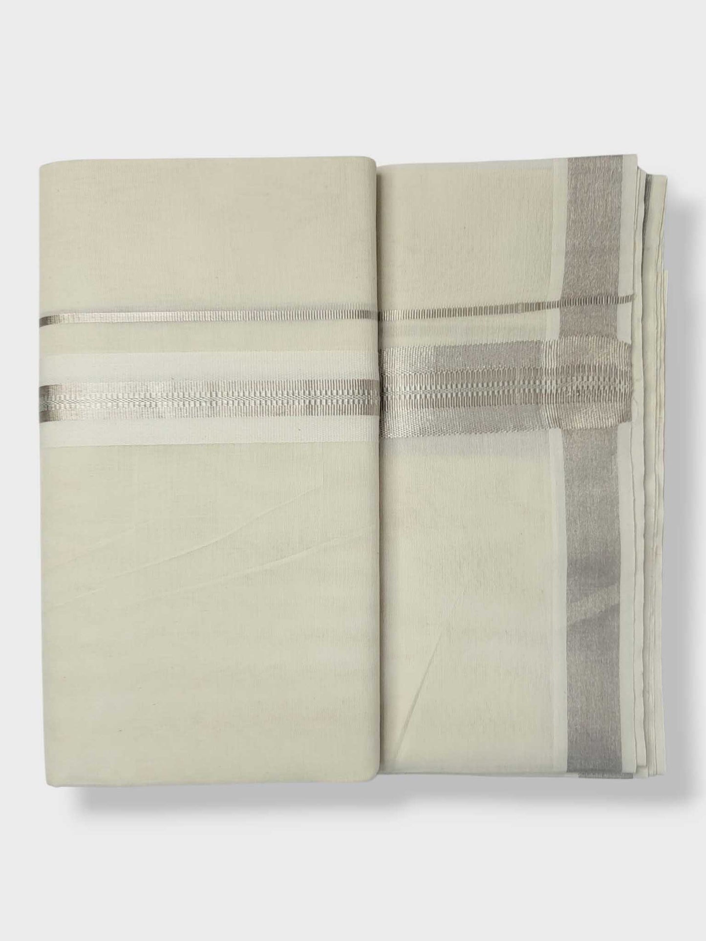 Kerala Kasavu Mundu for Men