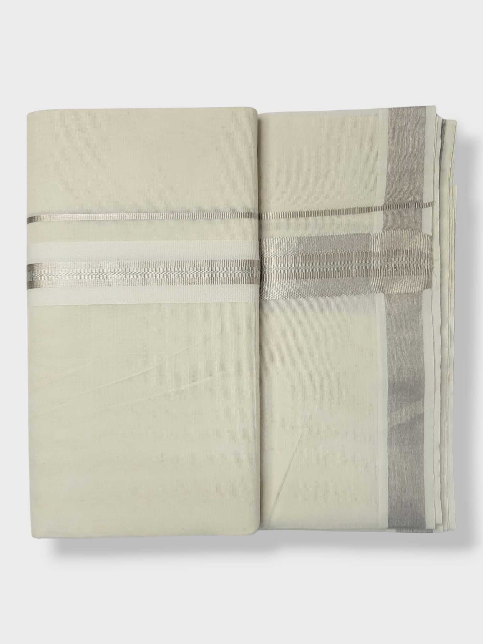 Kerala Kasavu Mundu for Men
