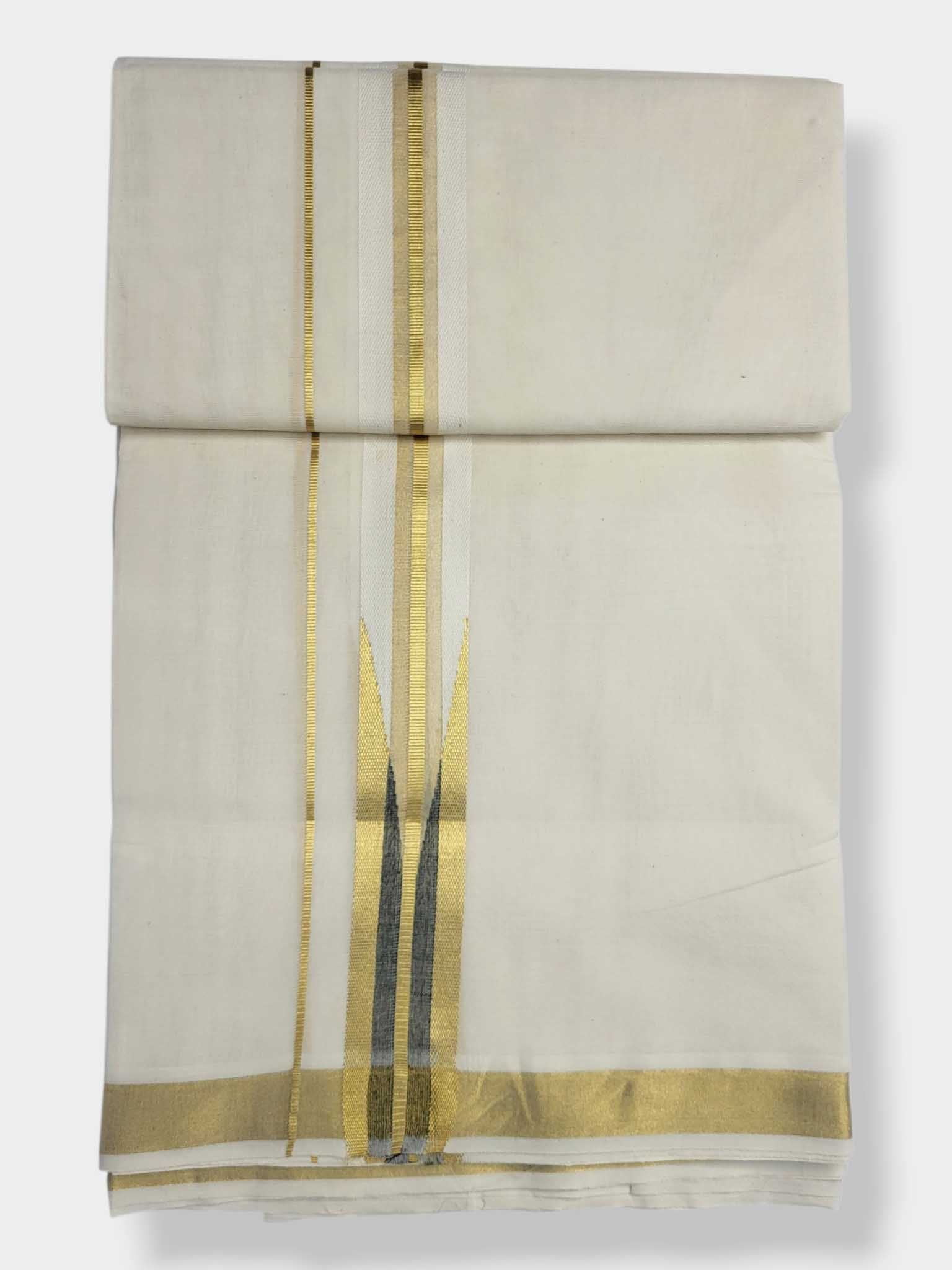 Kerala Kasavu Mundu for Men