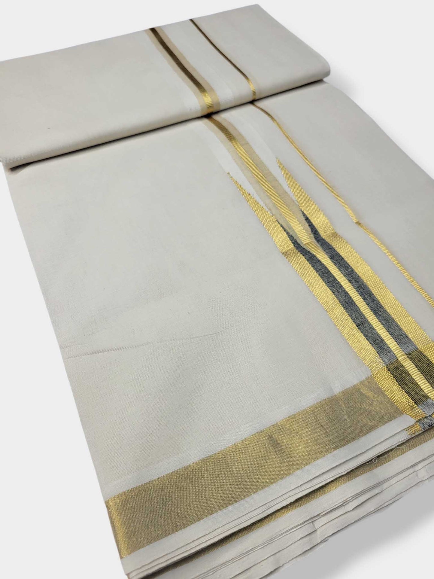Kerala Kasavu Mundu for Men