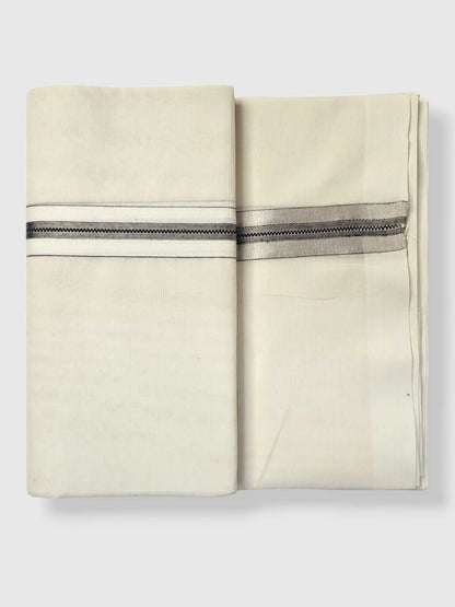 Kerala Kasavu Mundu for Men