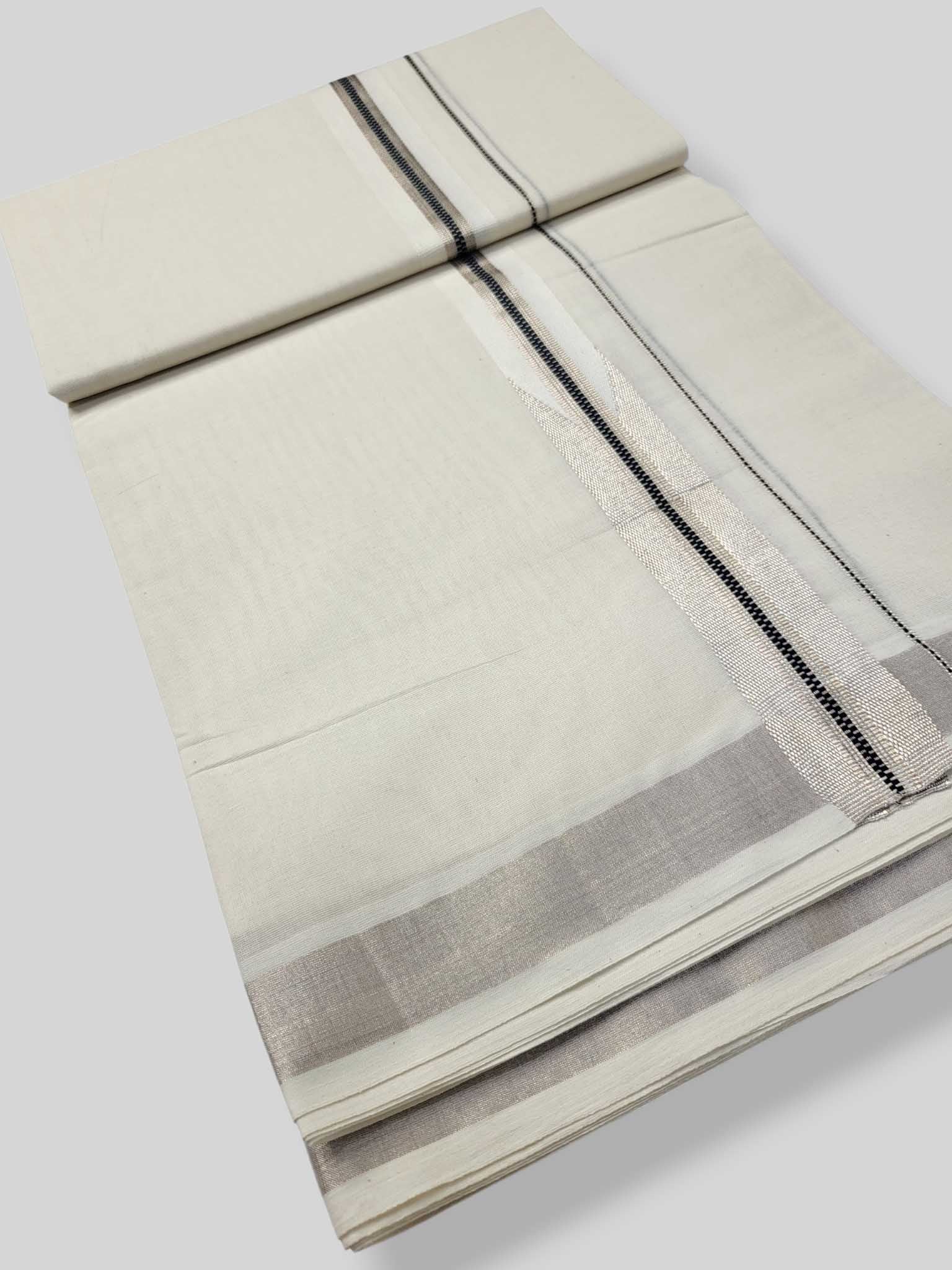 Kerala Kasavu Mundu for Men