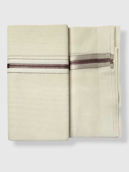 Kerala Kasavu Mundu for Men