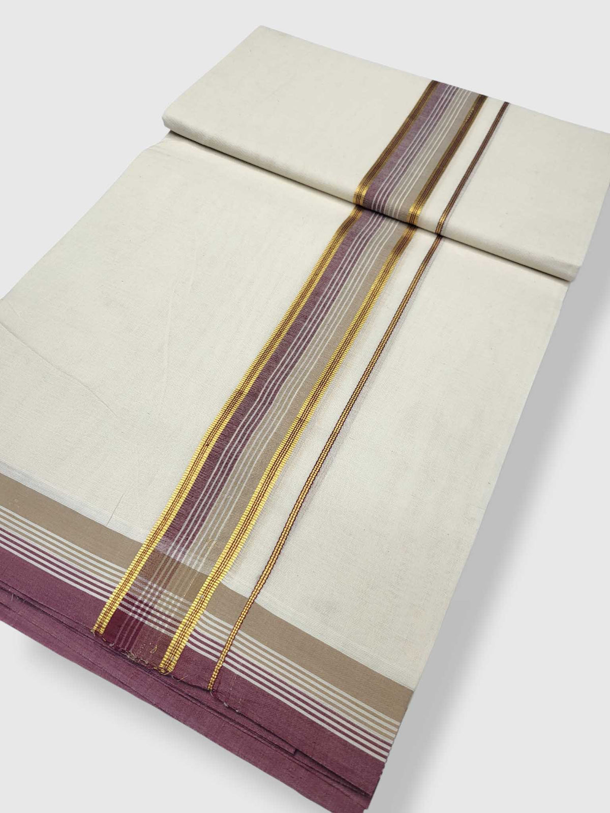 Kerala Cotton Mundu for Men