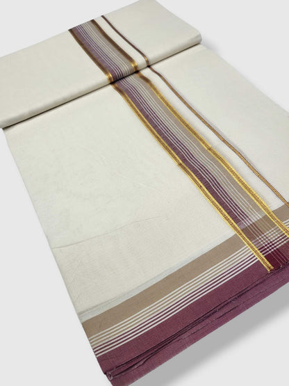 Kerala Cotton Mundu for Men