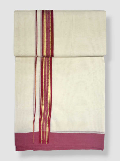 Kerala Cotton Mundu for Men