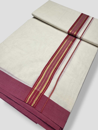 Kerala Cotton Mundu for Men