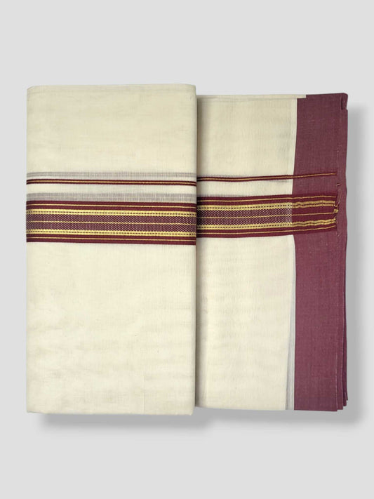Kerala Cotton Mundu for Men