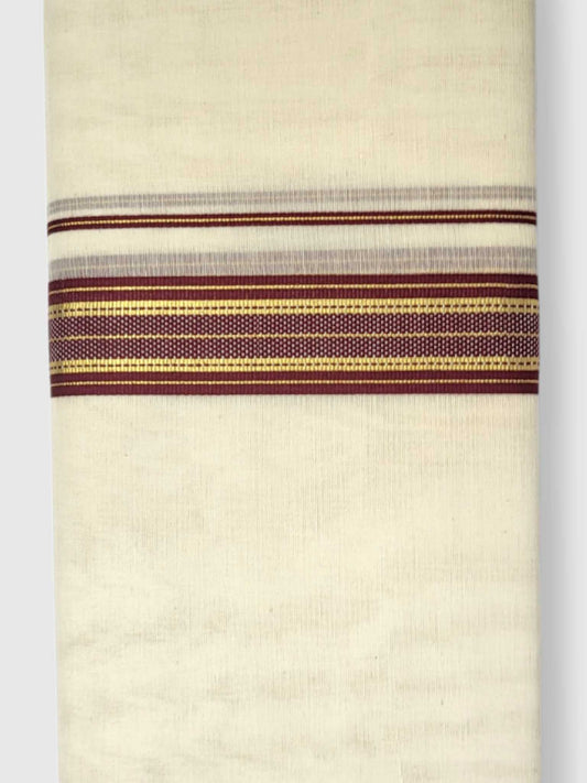 Kerala Cotton Mundu for Men
