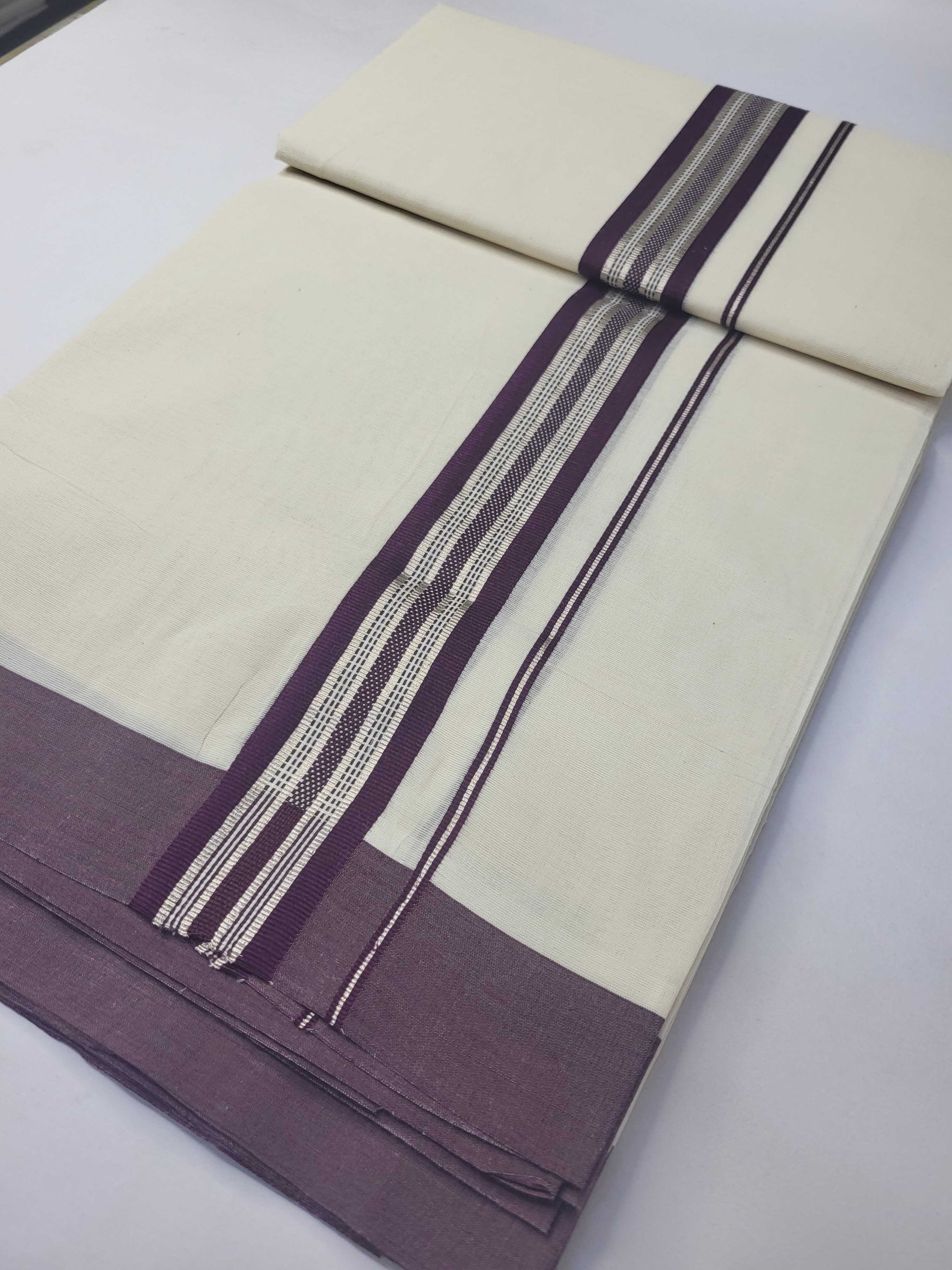Kerala Cotton Mundu for Men