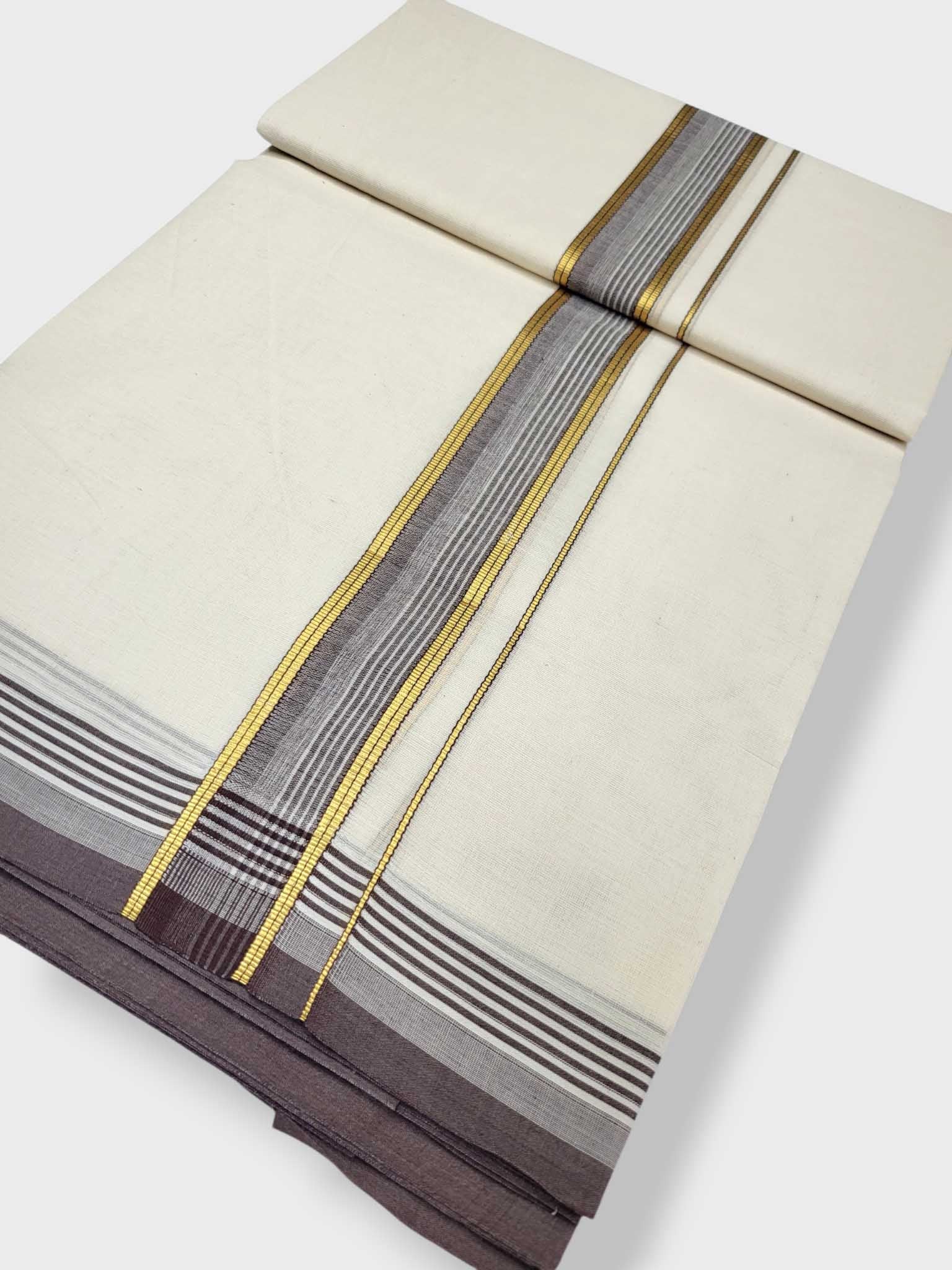 Kerala Cotton Mundu for Men