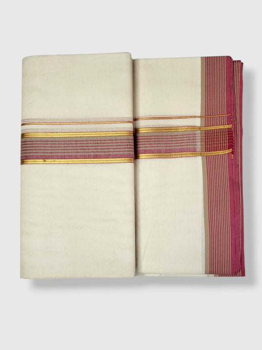 Kerala Cotton Mundu for Men
