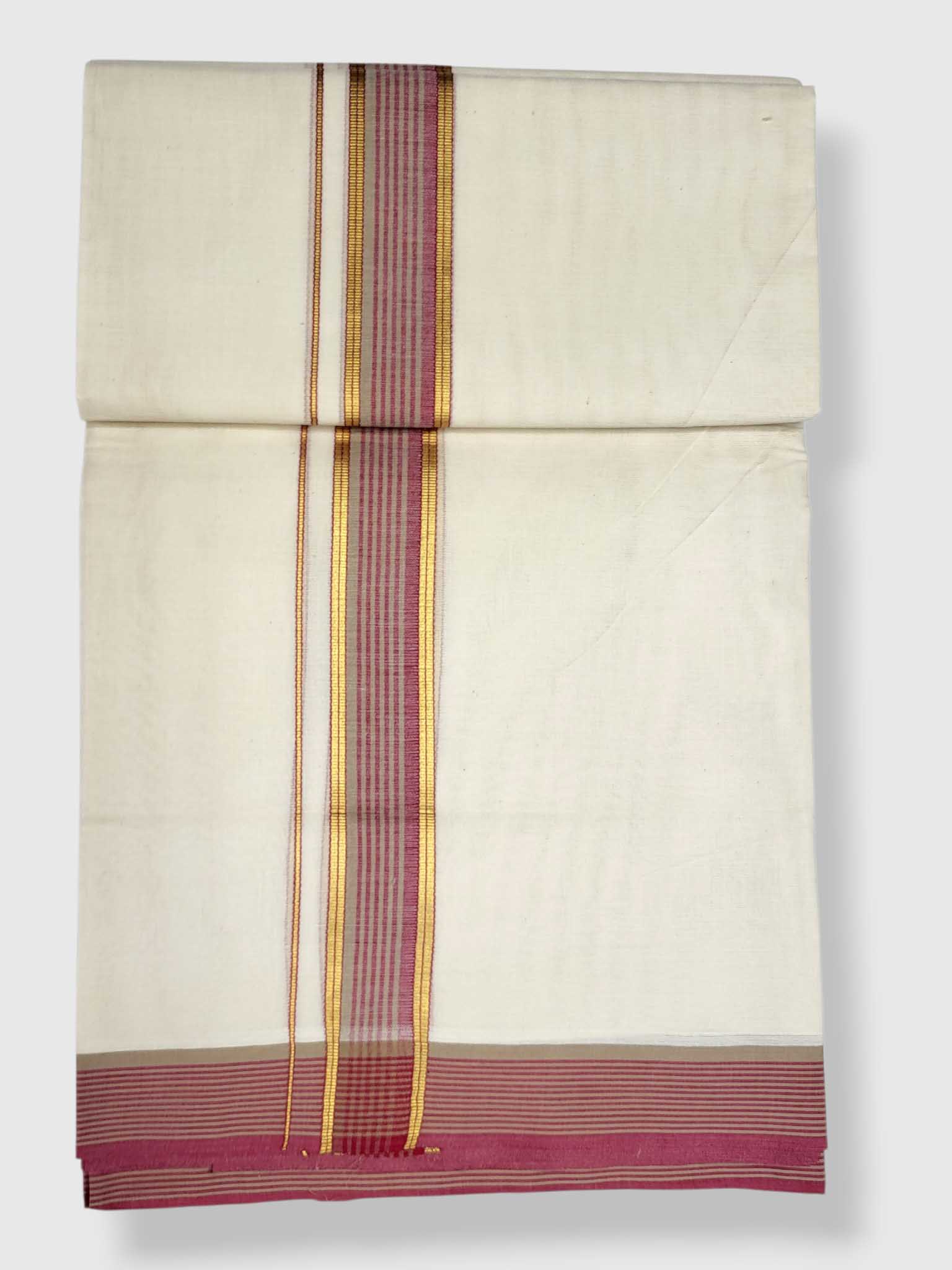 Kerala Cotton Mundu for Men