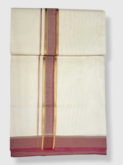 Kerala Cotton Mundu for Men