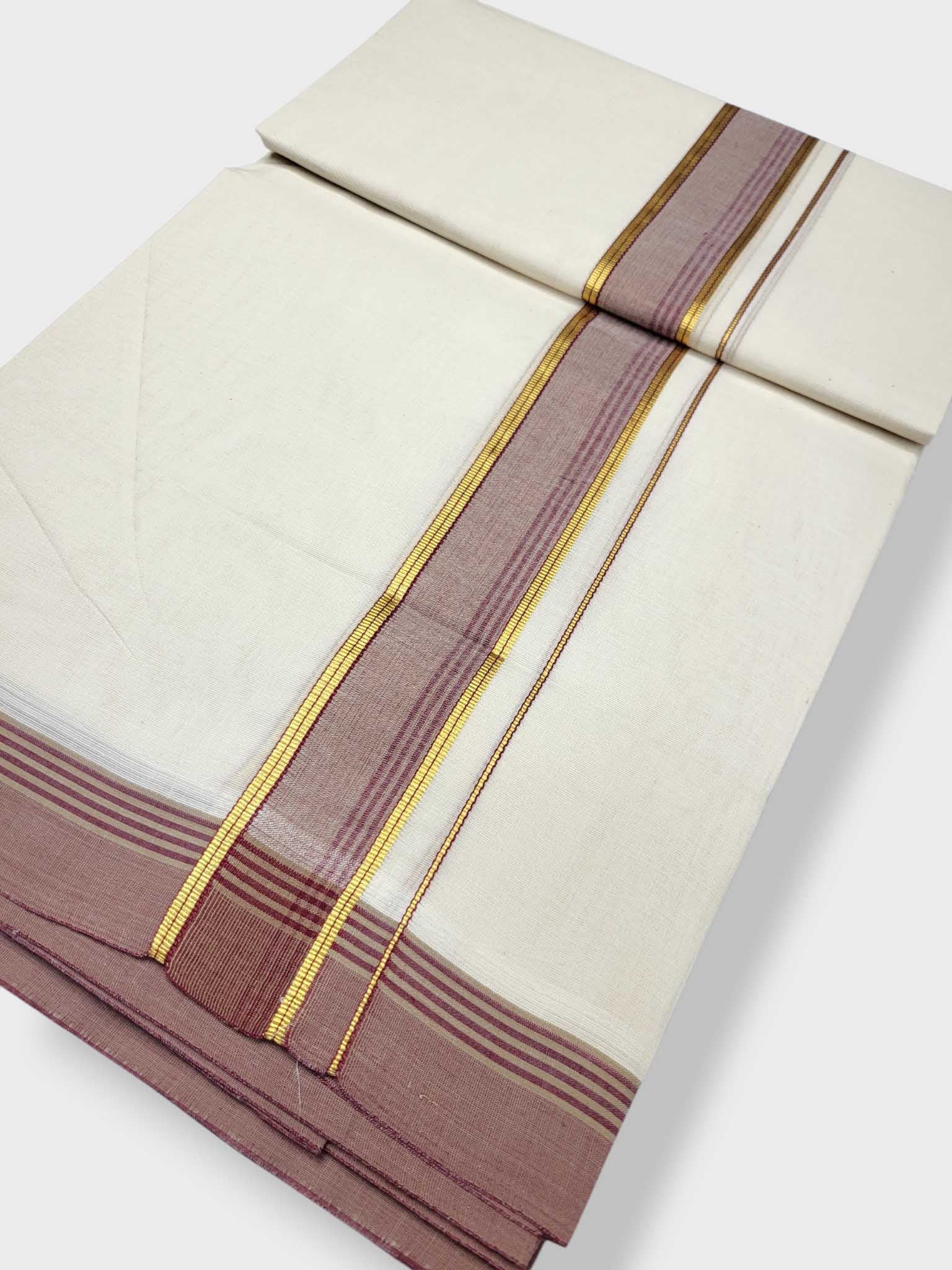 Kerala Cotton Mundu for Men