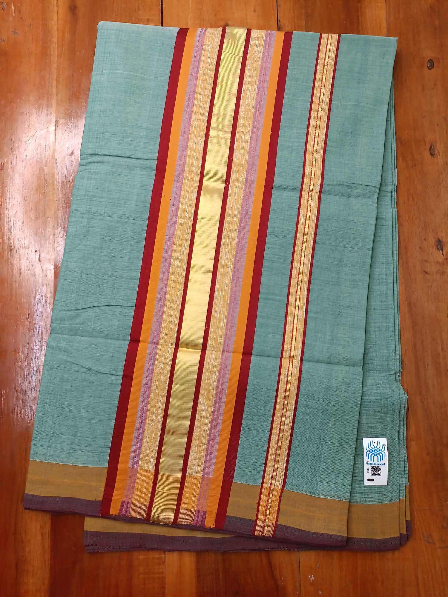 Pure Cotton Kerala Handloom Saree for Women