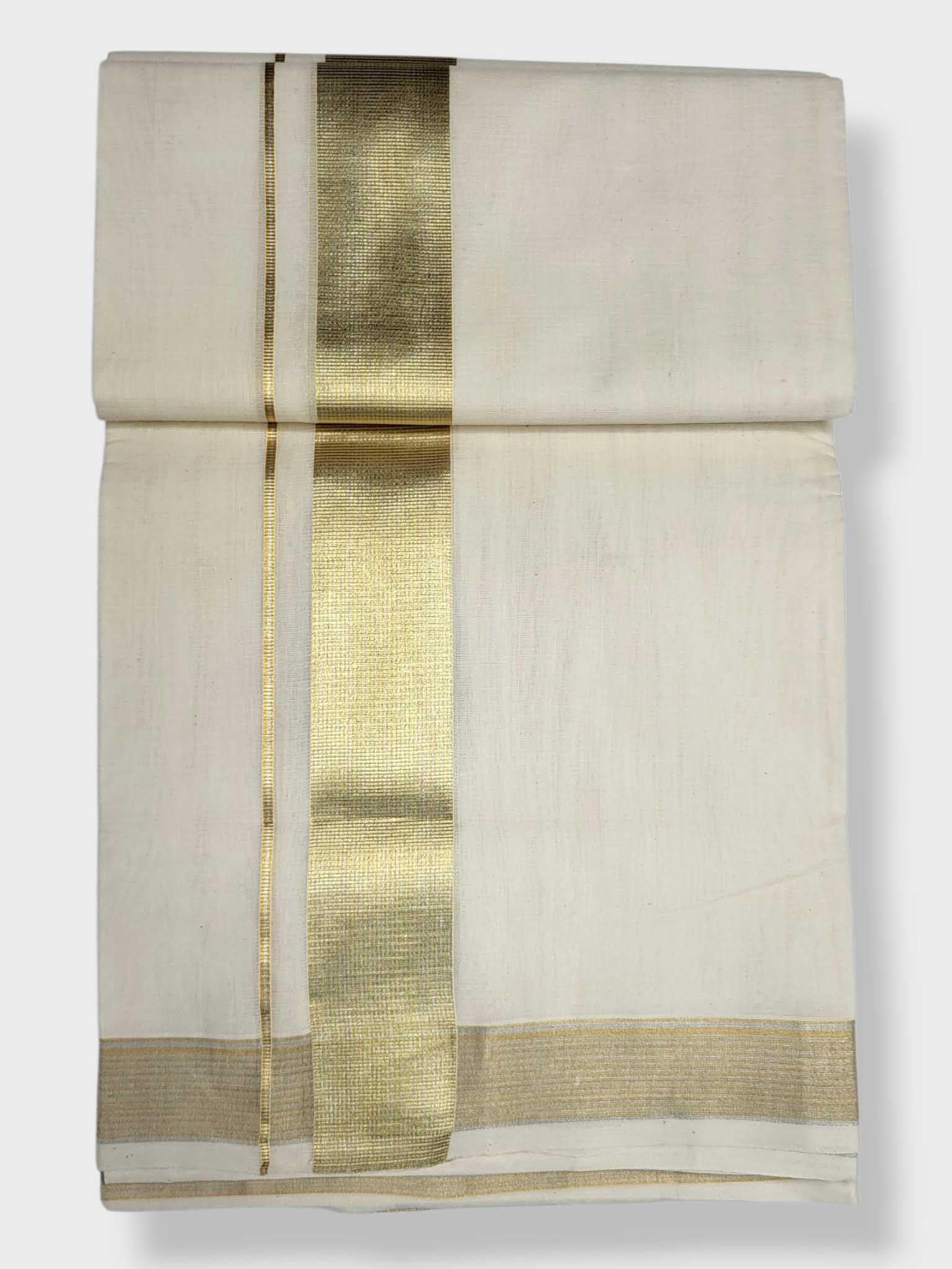 Balaramapuram Handloom Kasavu Mundu for Men
