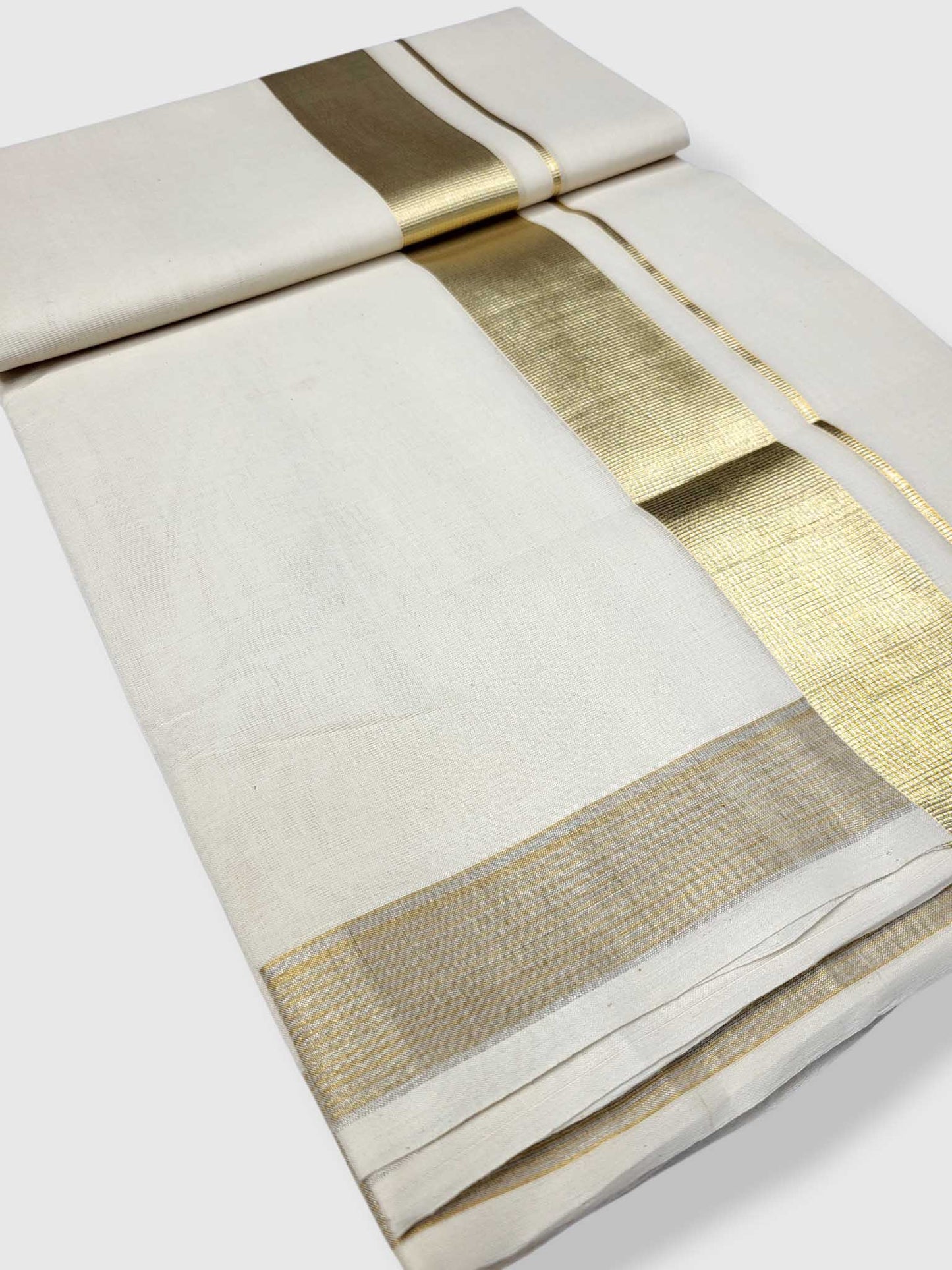 Balaramapuram Handloom Kasavu Mundu for Men