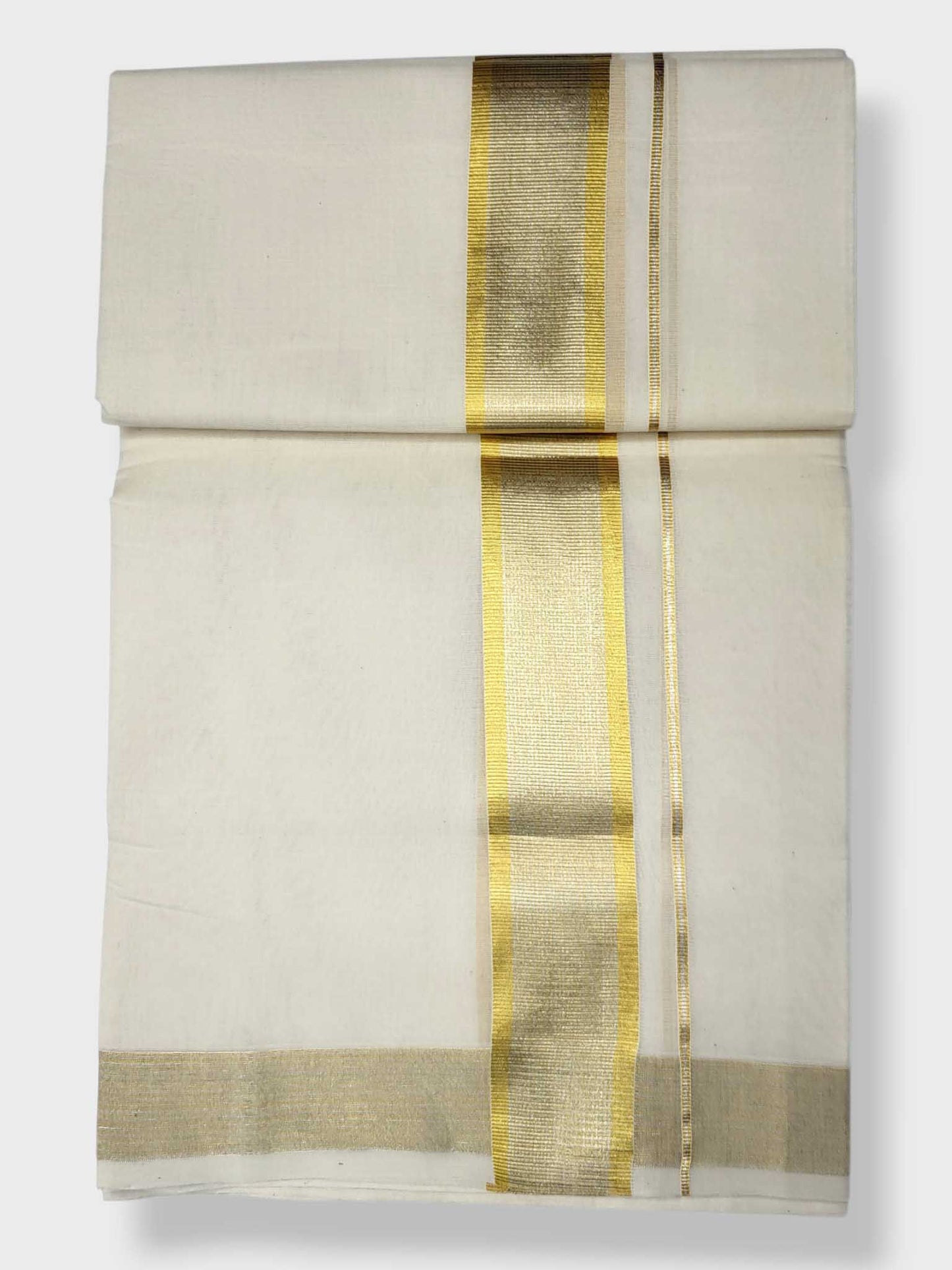 Balaramapuram Handloom Kasavu Mundu for Men
