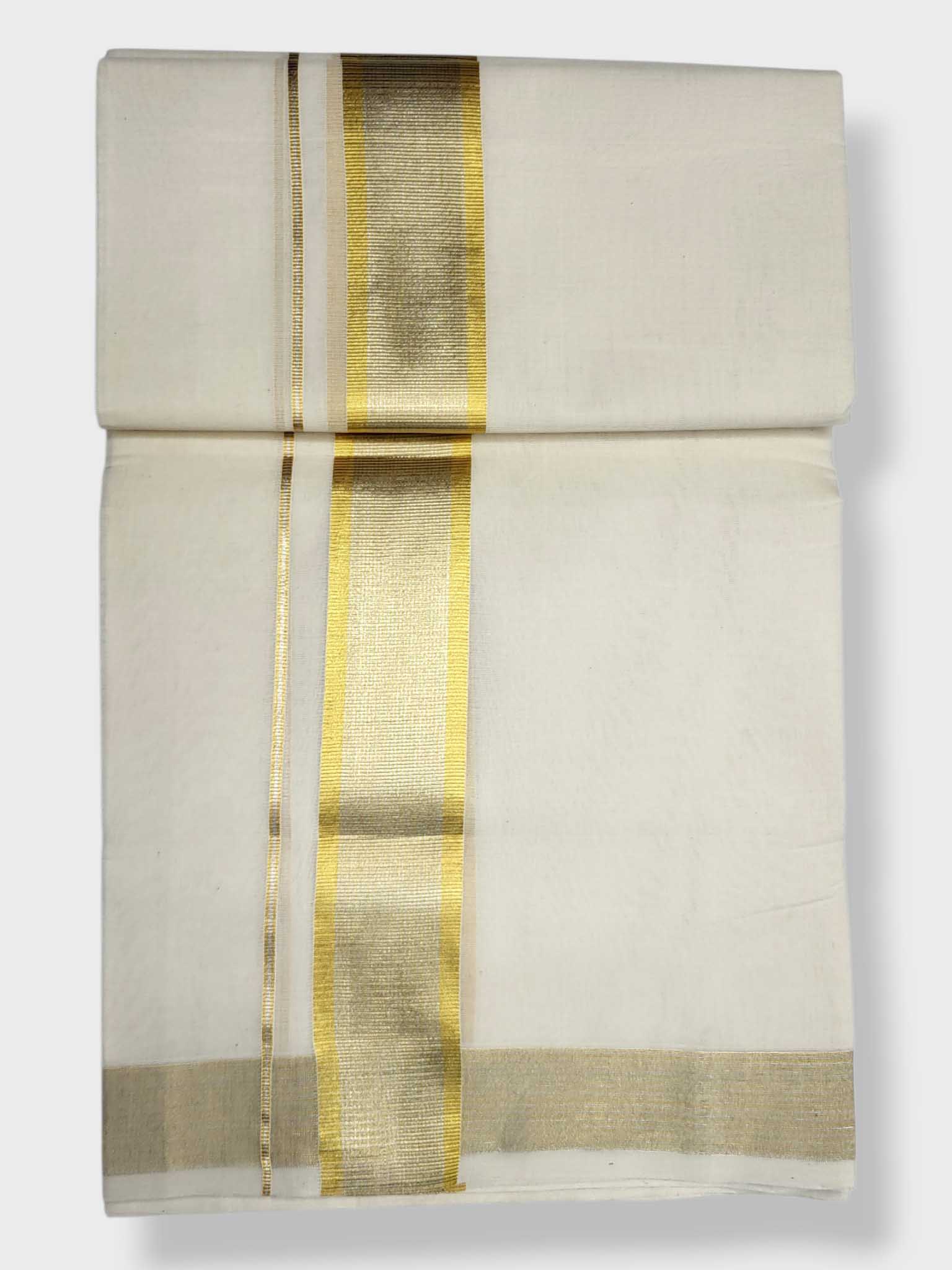Balaramapuram Handloom Kasavu Mundu for Men