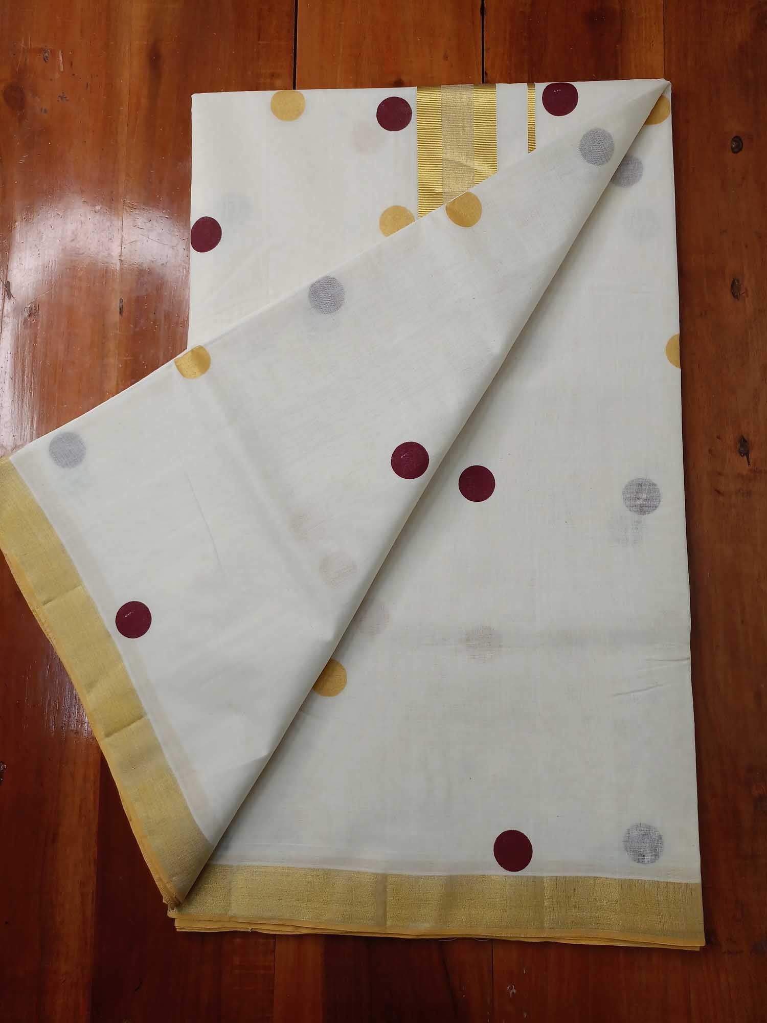 Kerala Kasavu Saree for Women