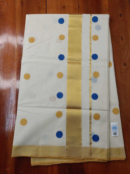 Kerala Kasavu Saree for Women
