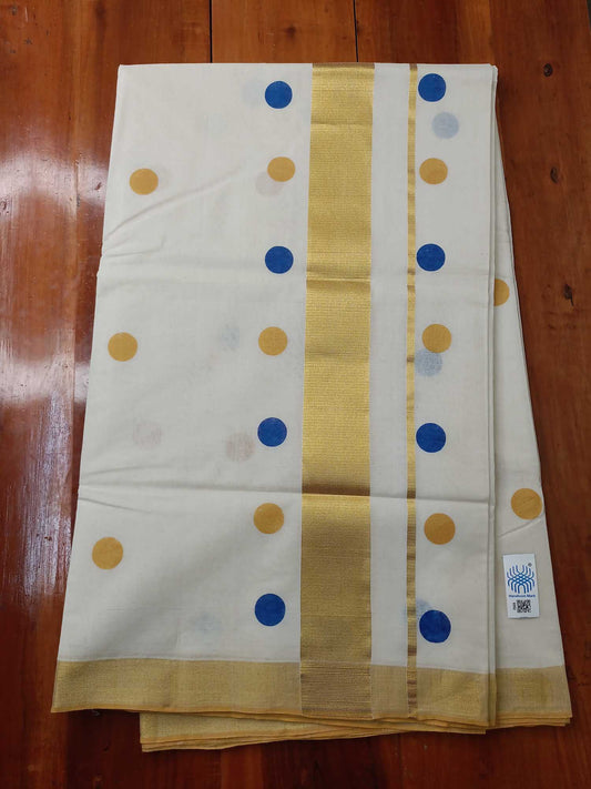 Kerala Kasavu Saree for Women