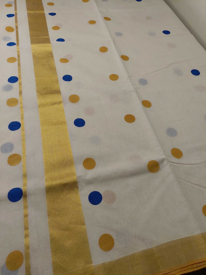 Kerala Kasavu Saree for Women