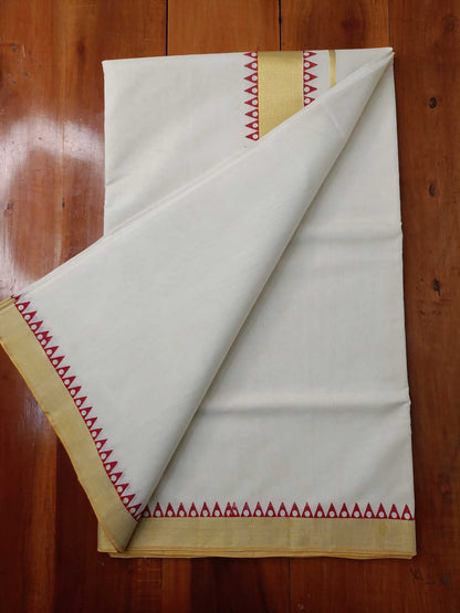 Kerala Kasavu Saree for Women