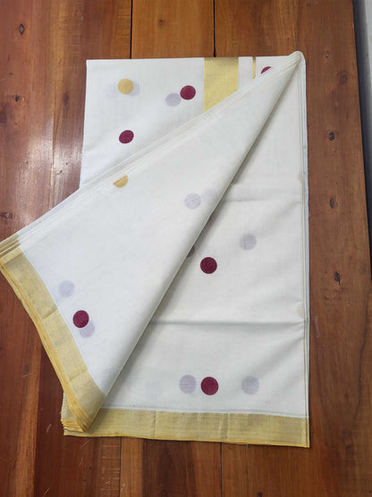 Kerala Kasavu Saree for Women