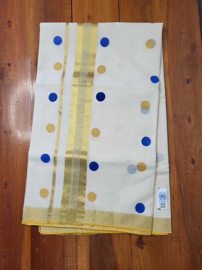 Kerala Kasavu Saree for Women