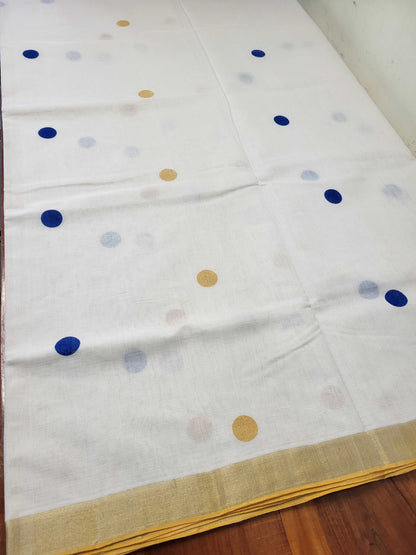 Kerala Kasavu Saree for Women