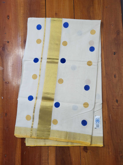 Kerala Kasavu Saree for Women