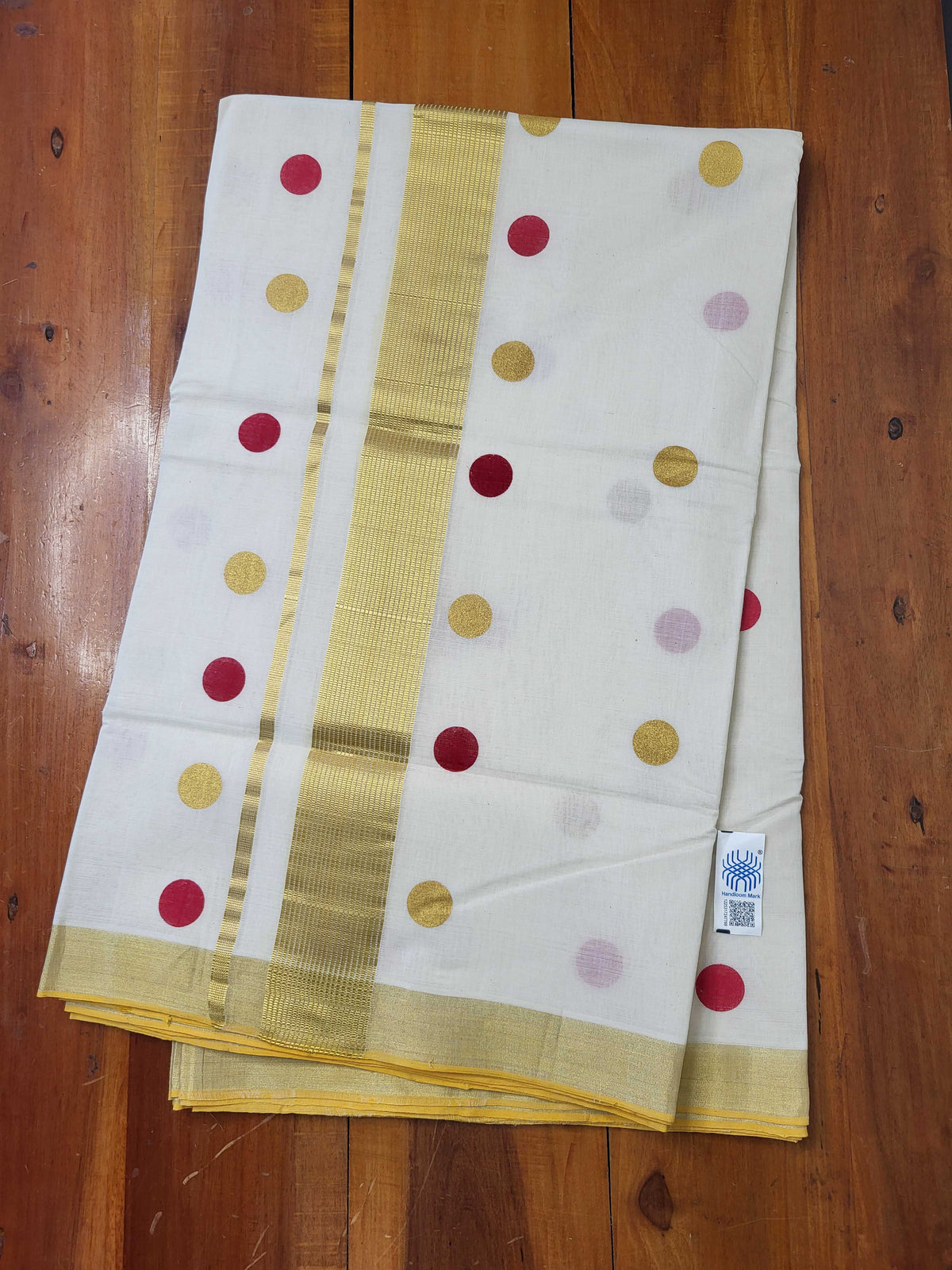 Kerala Kasavu Saree for Women