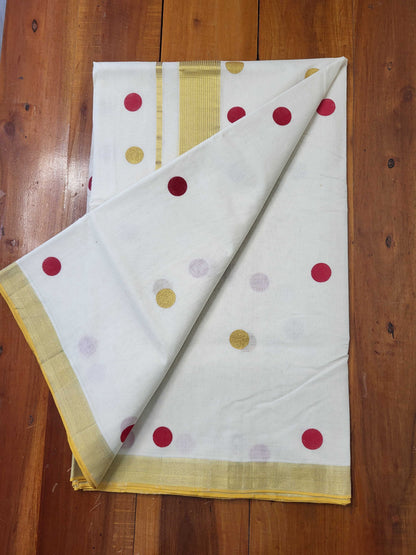 Kerala Kasavu Saree for Women
