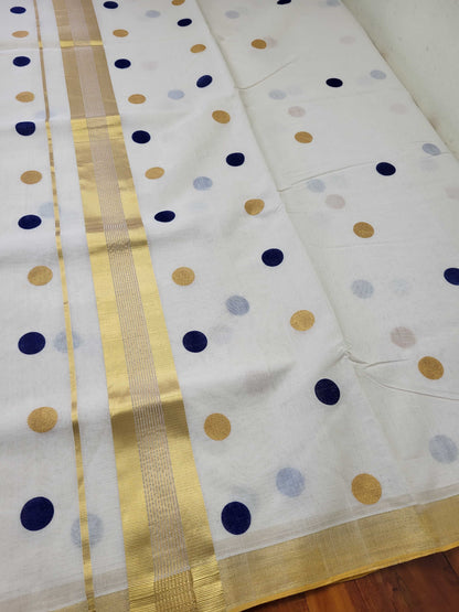 Kerala Kasavu Saree for Women