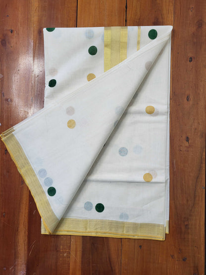 Kerala Kasavu Saree for Women